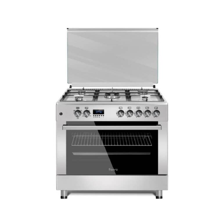 Ferre - 90cm Metallic Cooker 5 Gas-Burner With Electric Oven - F9S50E.FDID