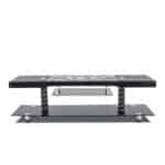 Plasma Glass TV Stand - Black