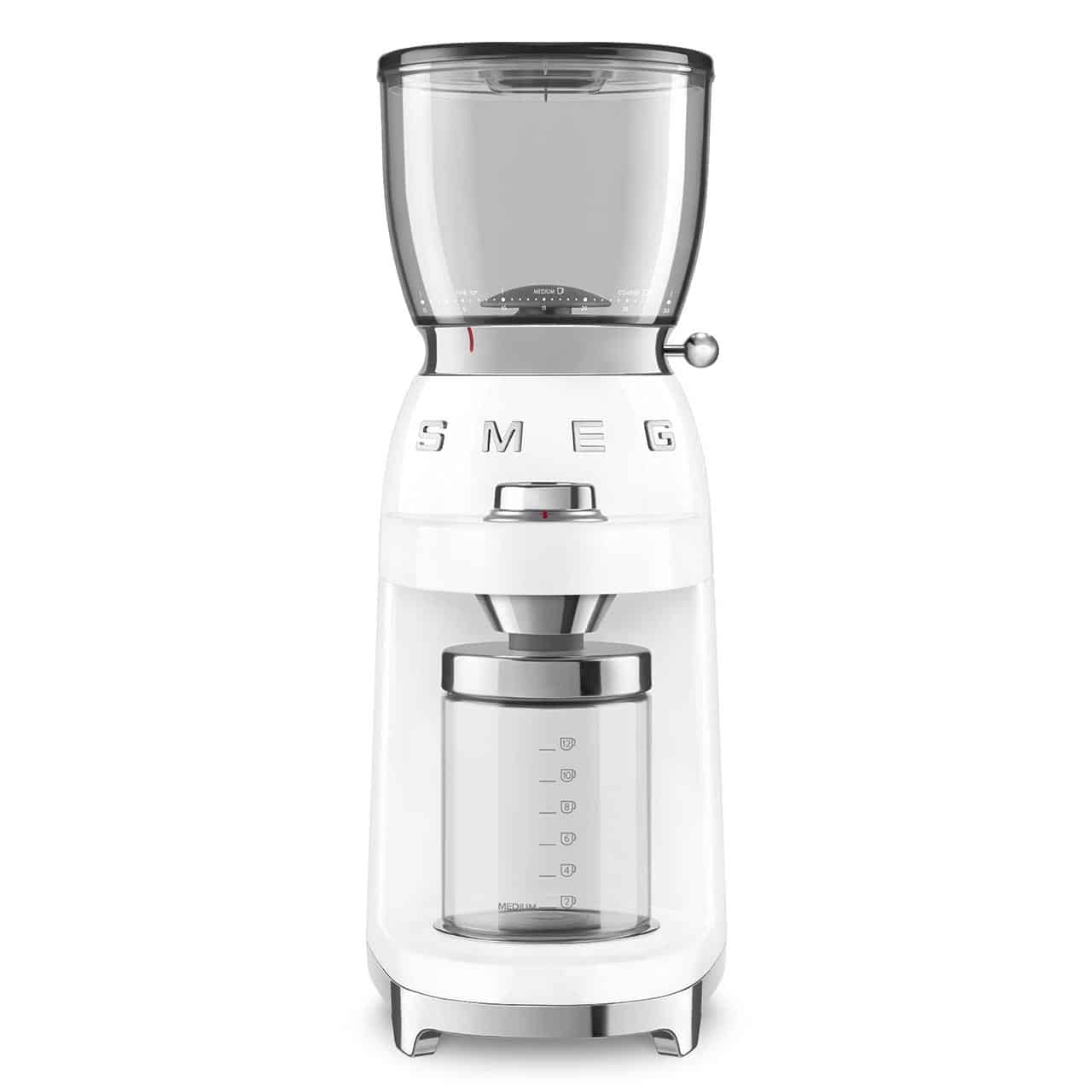 Smeg - Retro Coffee grinder White - CGF01WHSA