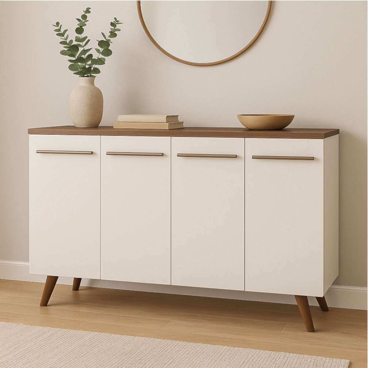 Modern Brazilian Side Table