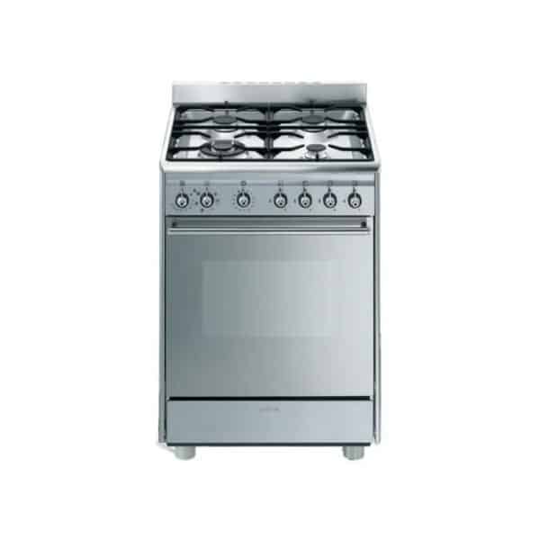 Smeg - 70L Stainless Steel Gas/Electric Cooker - SSA60MX9