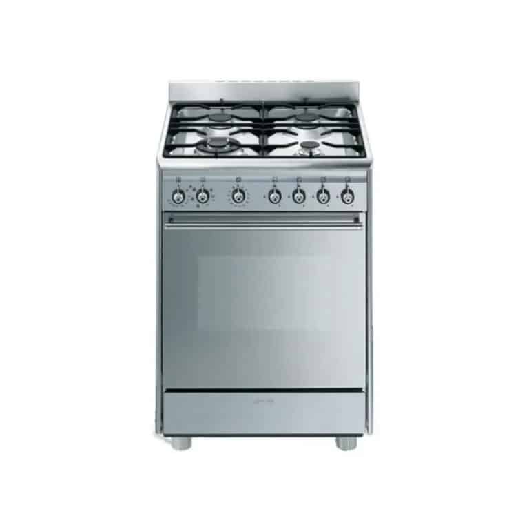 Smeg - 70L Stainless Steel Gas/Electric Cooker - SSA60MX9