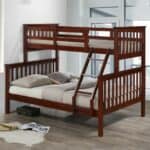 Tri Wooden Bunk Bed