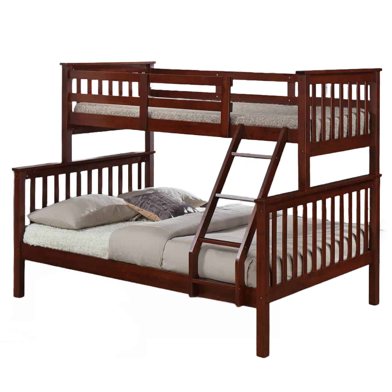 Tri Wooden Bunk Bed