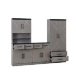 Modern Kitchen Set - Available in 2 colours - Light Grey 7