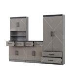 Modern Kitchen Set - Available in 2 colours - Light Grey 6