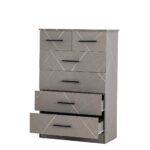Chest of Drawers - Light Grey 4