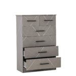 Chest of Drawers - Light Grey 3