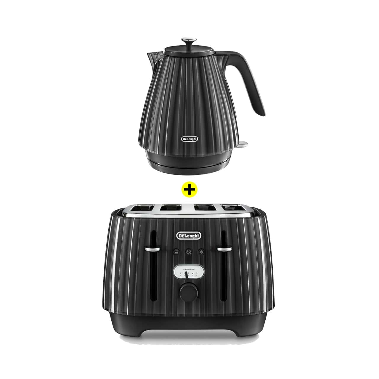 DeLonghi Ballerina Black Kettle