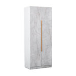 Marble 2 Door Wardrobe - Available in 2 Colours