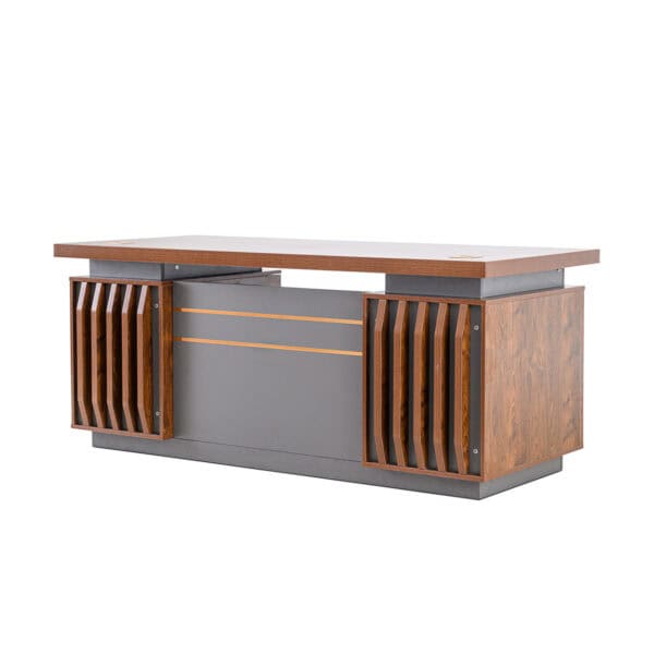 Executive Walnut Office Desk - Available in 2 Sizes