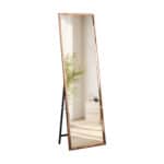 Gold Frame Modern Floor Standing Mirror