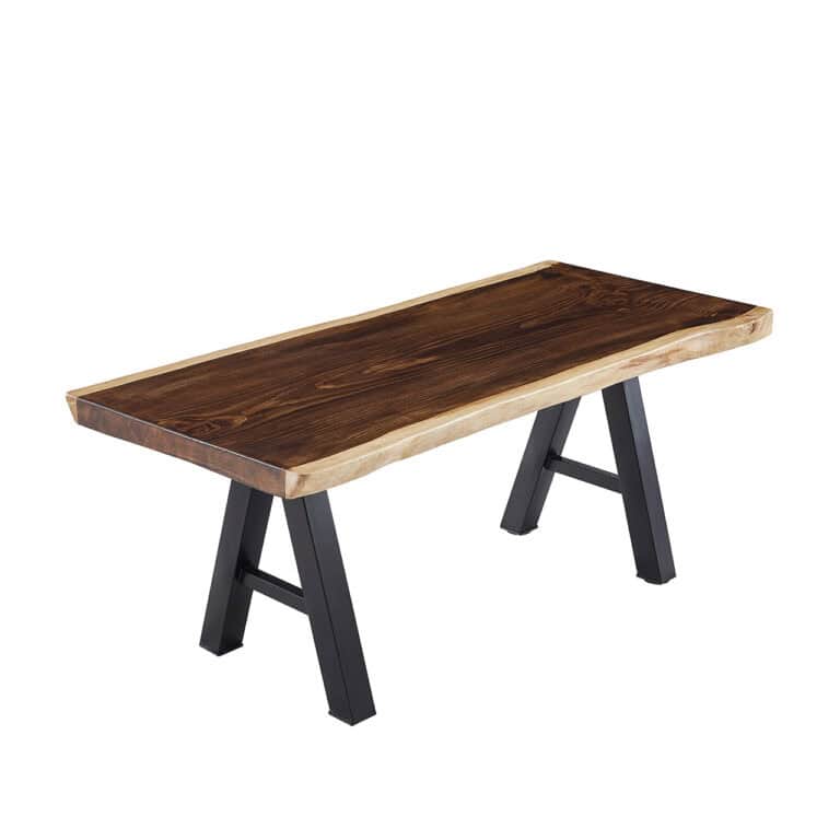 Solid Wood Dining Table - Available in 2 Colours