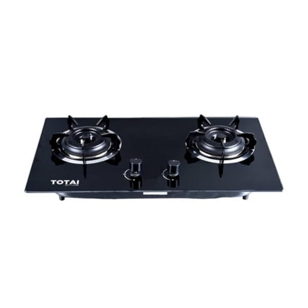 Totai 2 Burner Gas on Glass Hob