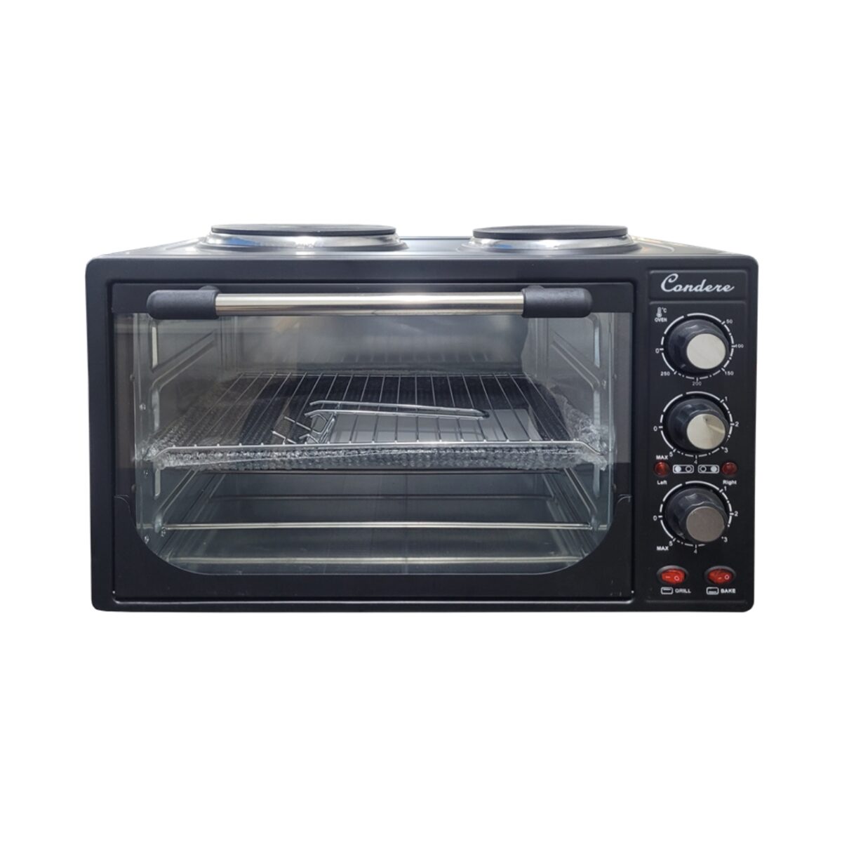 Condere - Electric Oven with 2 Hot Plates - TH-120-1