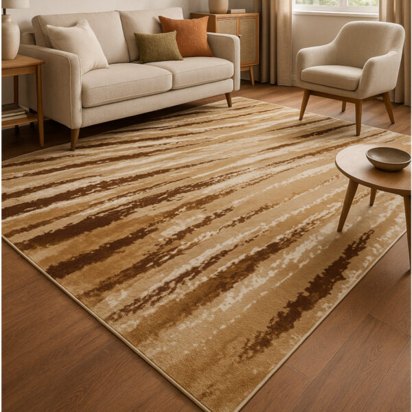 Ankara Brown Area Rug - 0776C