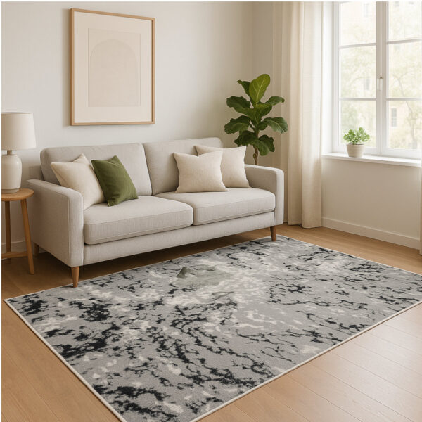 Ankara Area Rug - Grey - 0916C