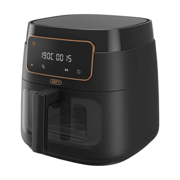 Defy - 7.6L Matte Black Digital Air Fryer - DAF3376DB