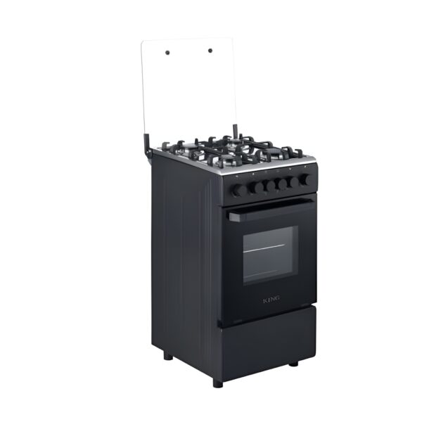 King - 4 Burner gas Stove with oven - KGP5050BFFD