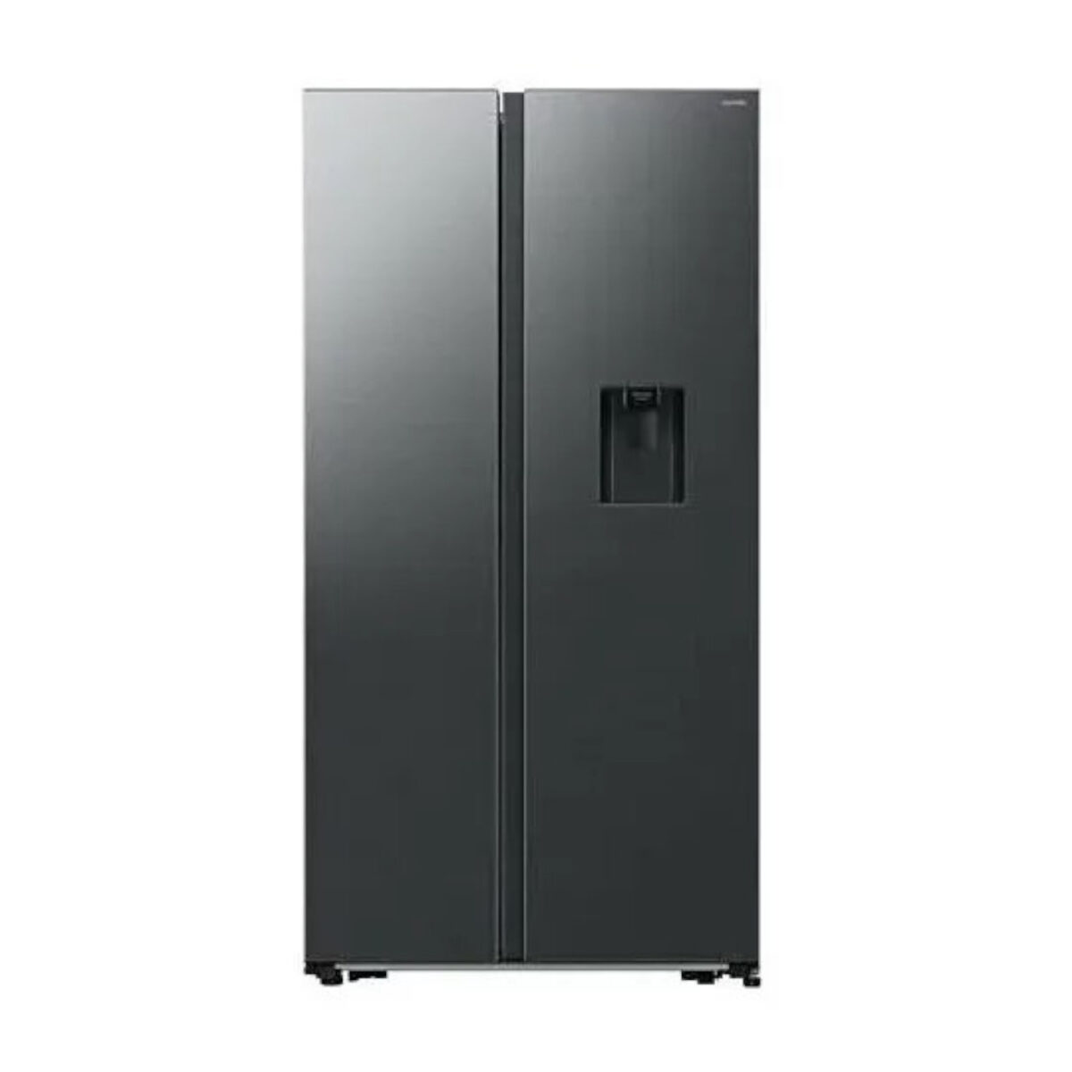 Samsung - 560L Side-by-Side Fridge with Dispenser Matt Black