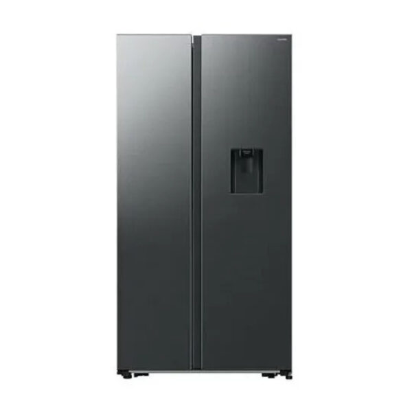 Samsung - 560L Side-by-Side Fridge with Dispenser Matt Black