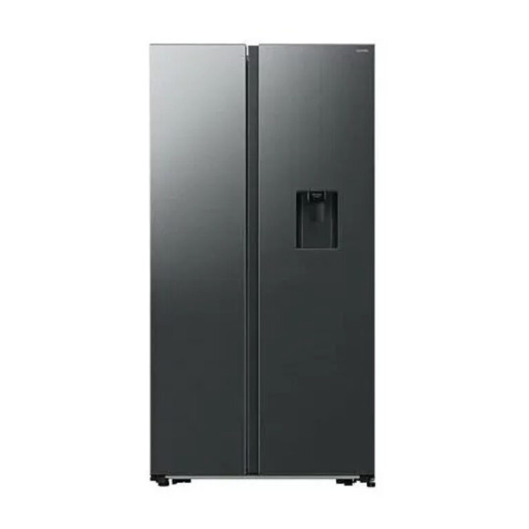 Samsung - 560L Side-by-Side Fridge with Dispenser Matt Black