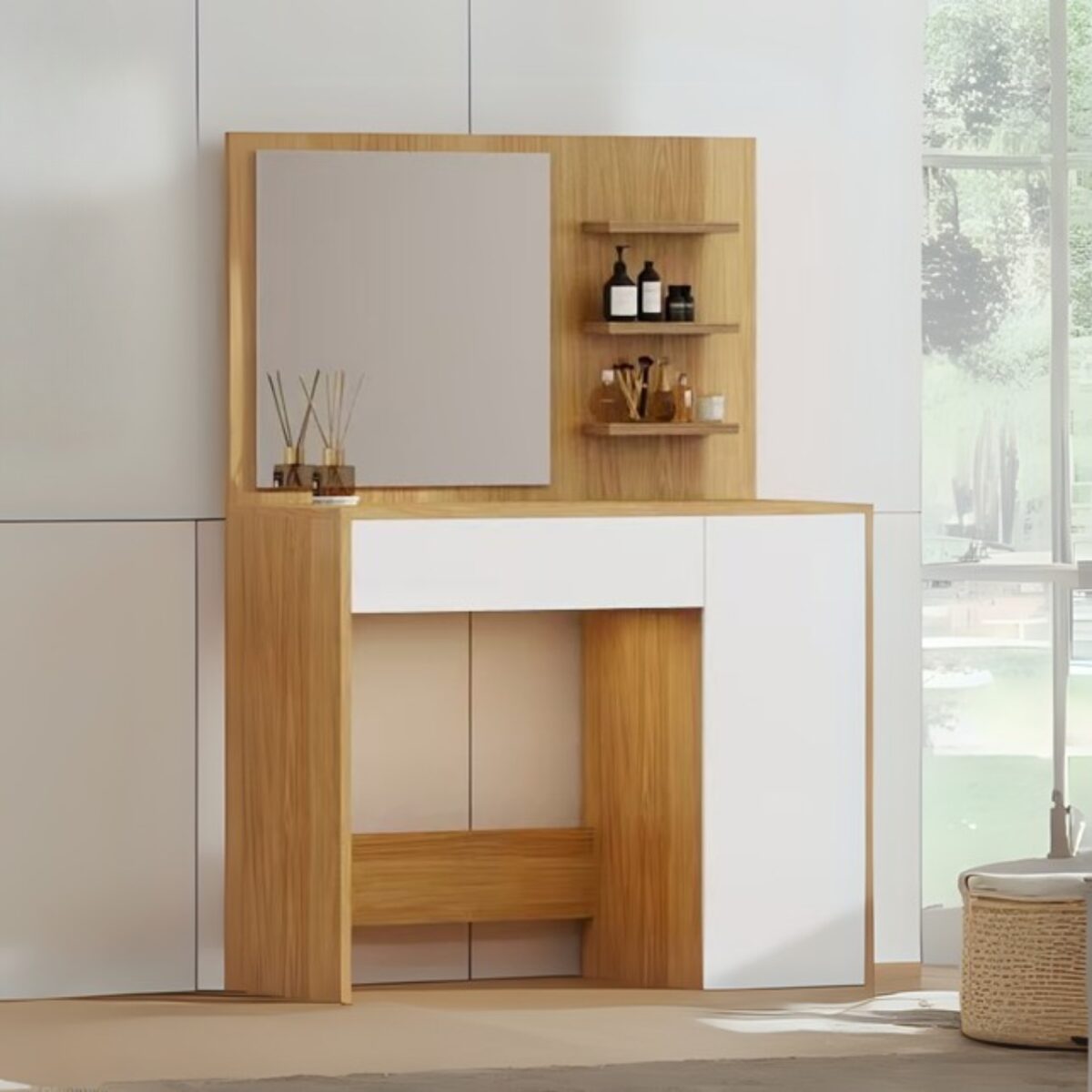 Modern Dressing Table – Two Colour Options - MWCDTA
