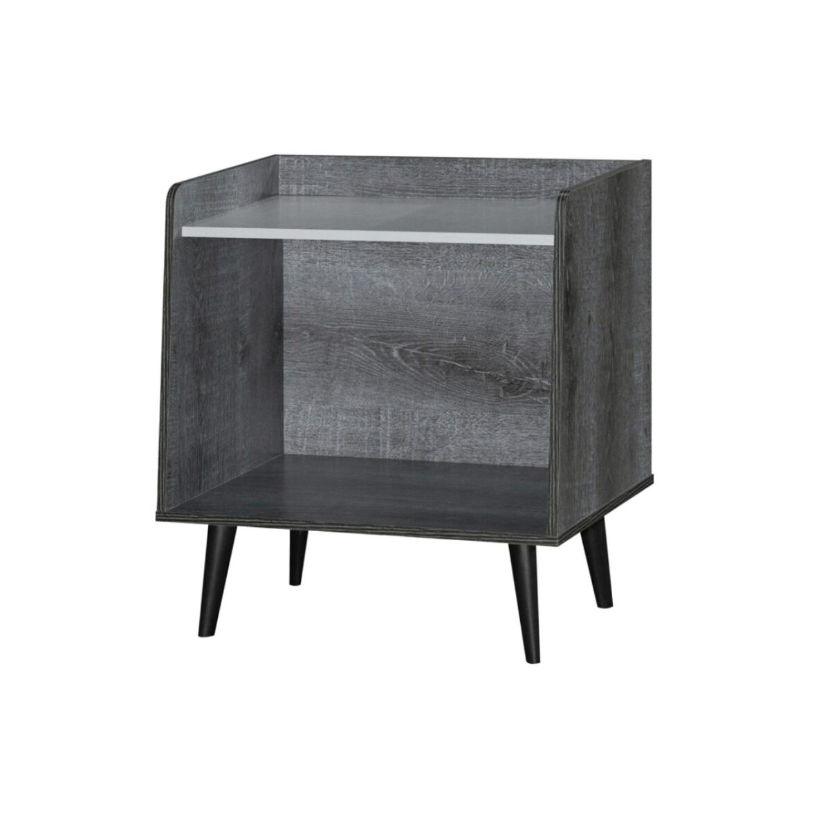 Dual Shelf Nightstand