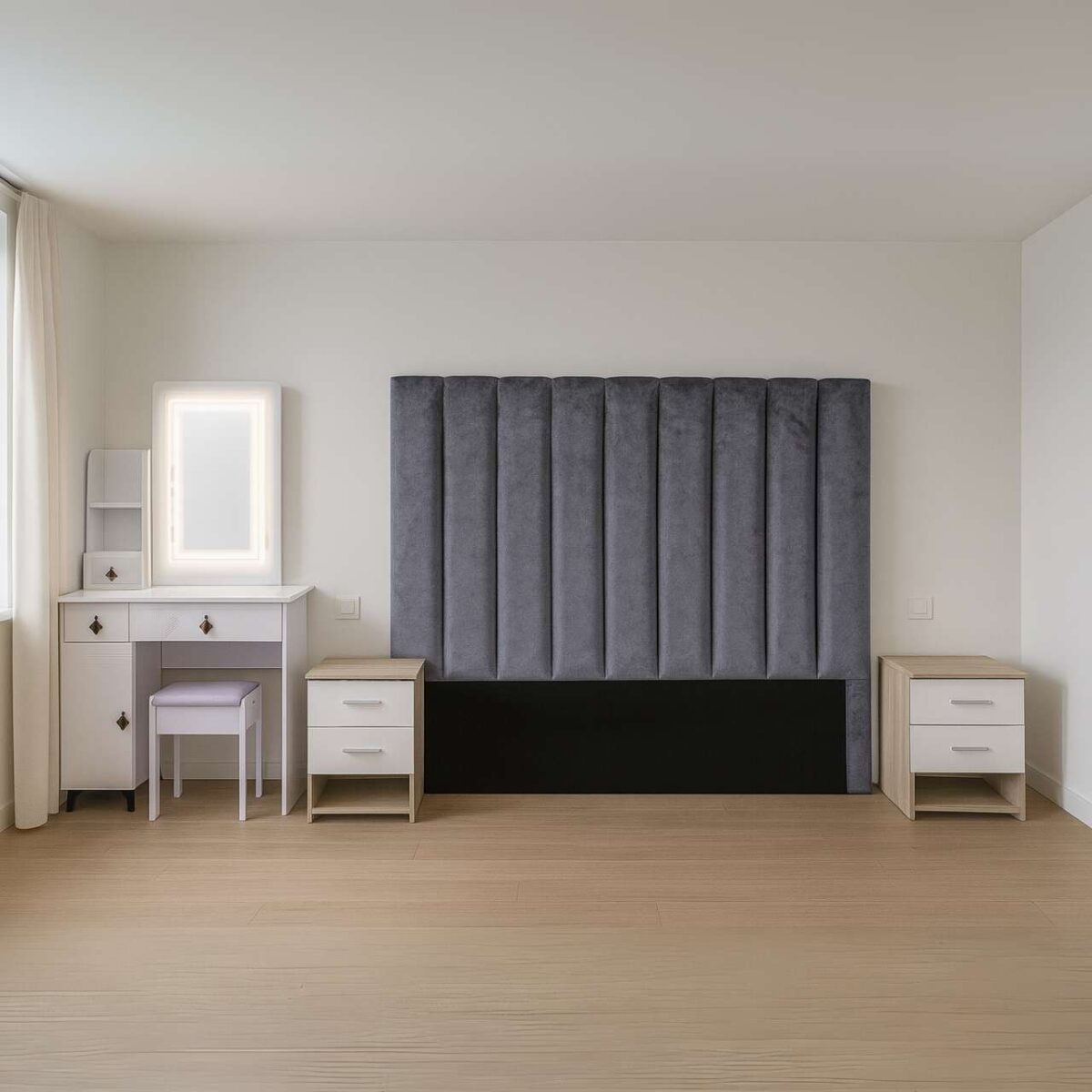 Dressing Table and Headboard Combo - Image 1