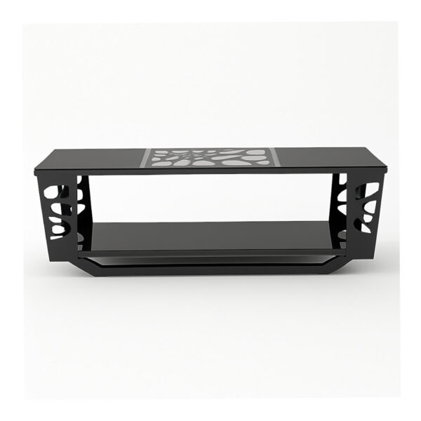 Modern Black Glass TV Stand - MWTV243